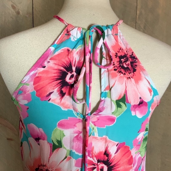 Pink Lily Only One I Love floral maxi dress Size Small - Picture 8 of 11